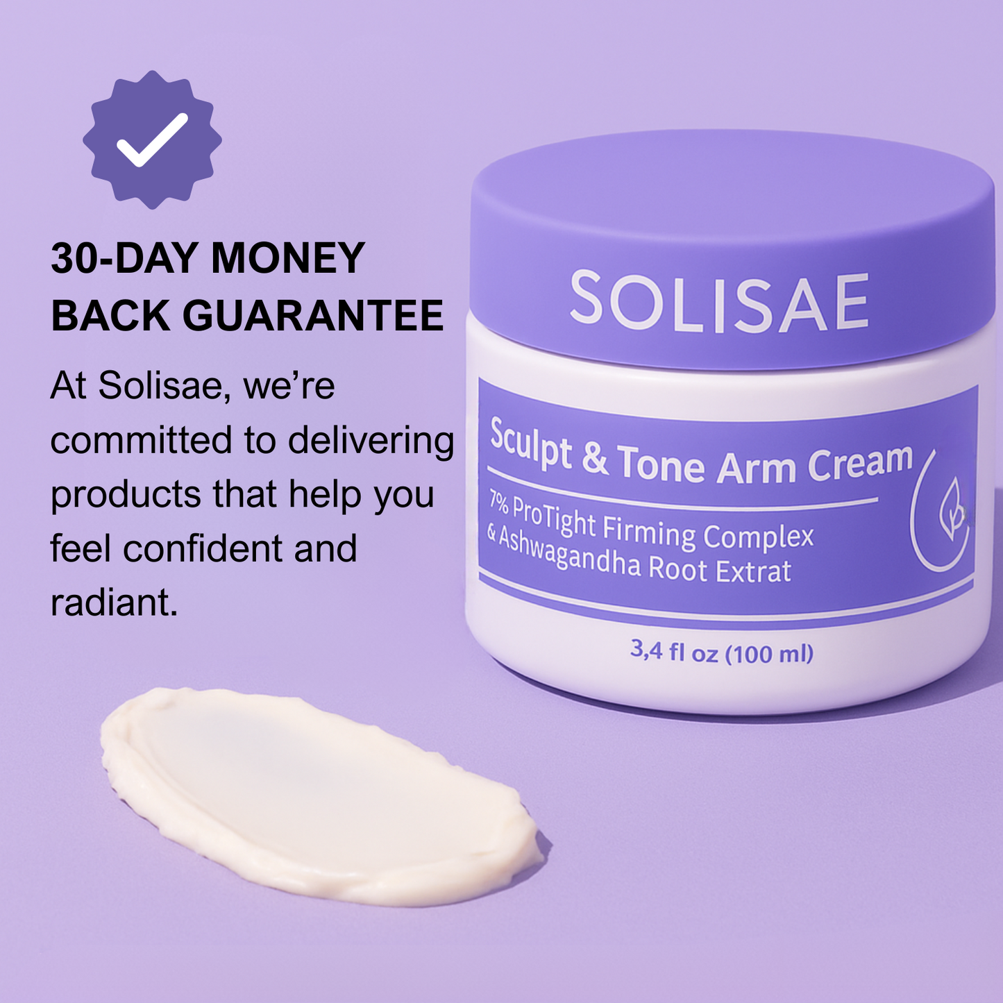 Solisae® Lift & Firm Arm Cream